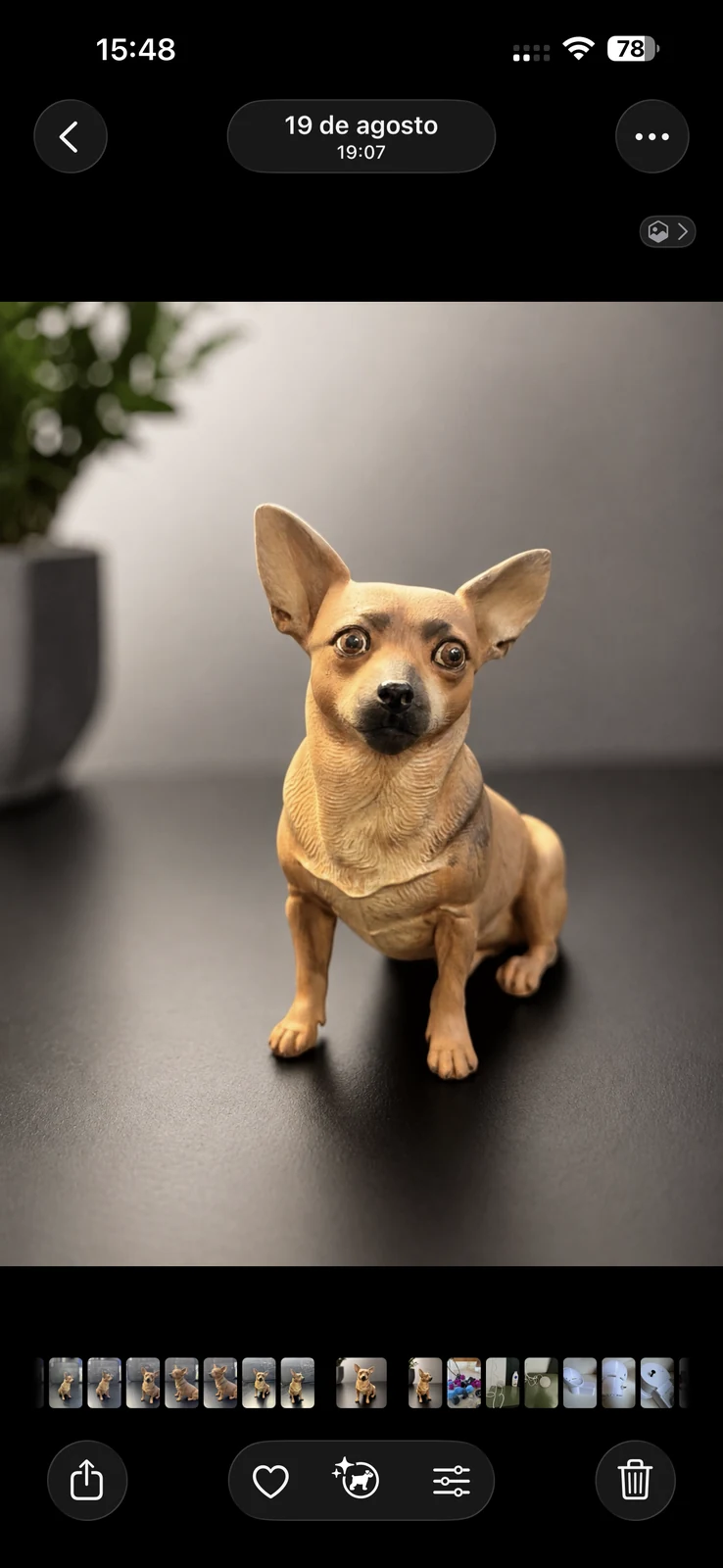Miniatura pet personalizada